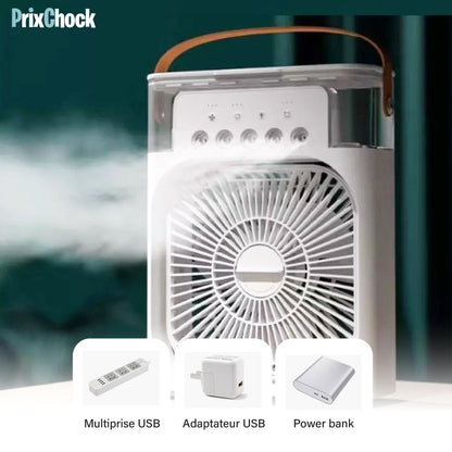 Climatiseur Portable 3-en-1 – Fraîcheur Instantanée à La Maison Comme Au Bureau