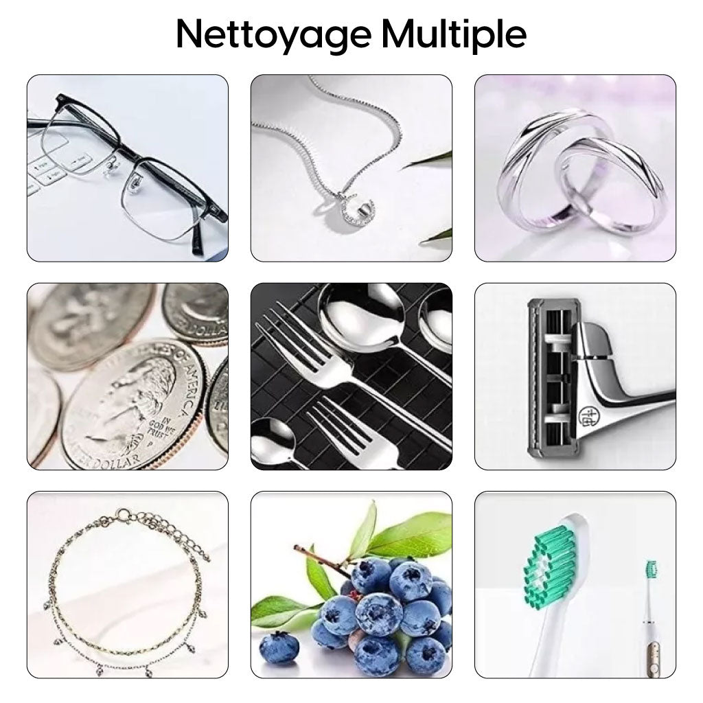 Nettoyeur Ultrasonique Multifonction