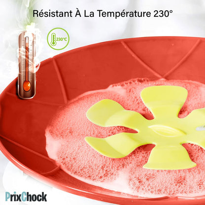 Couvercle Multifonction Résistants À La Chaleur  En Silicone Pour Casseroles Et Poêles