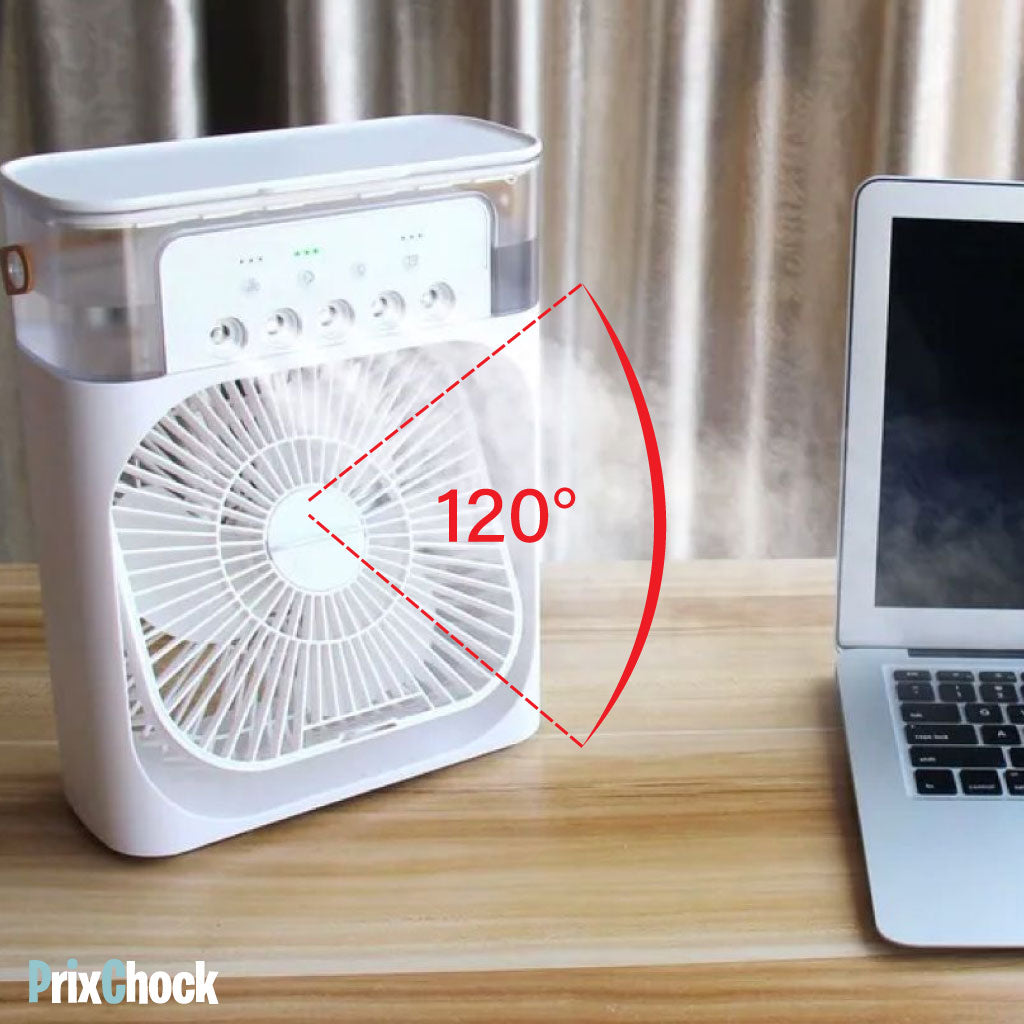 Climatiseur Portable 3-en-1 – Fraîcheur Instantanée à La Maison Comme Au Bureau