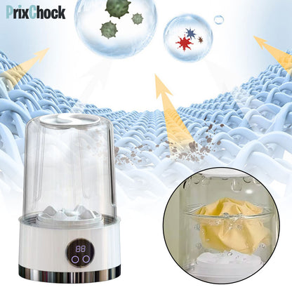 Mini Machine à Laver Intelligente Sans Fil – Compacte, Pratique & Efficace