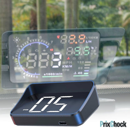 Afficheur Tête Haute HUD pour Voiture