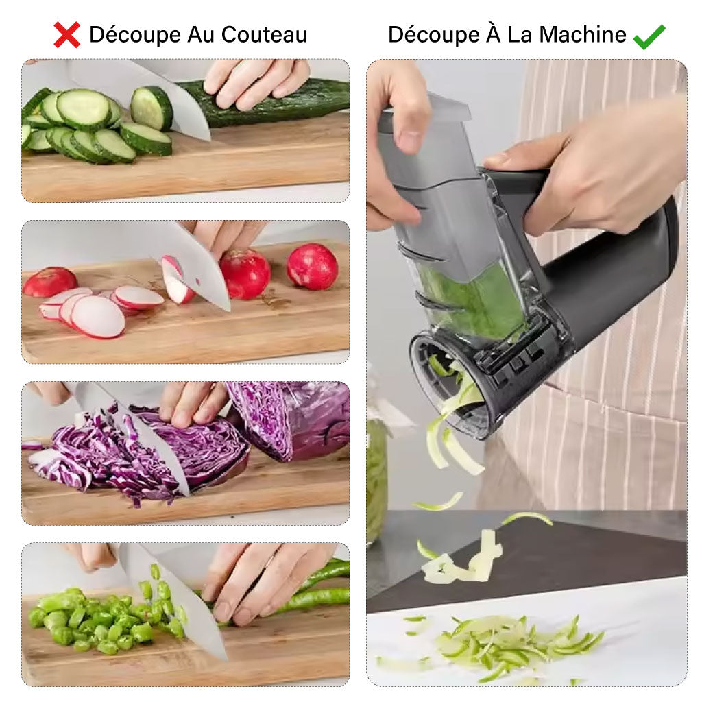 Coupe-Légumes Électrique Multifonction