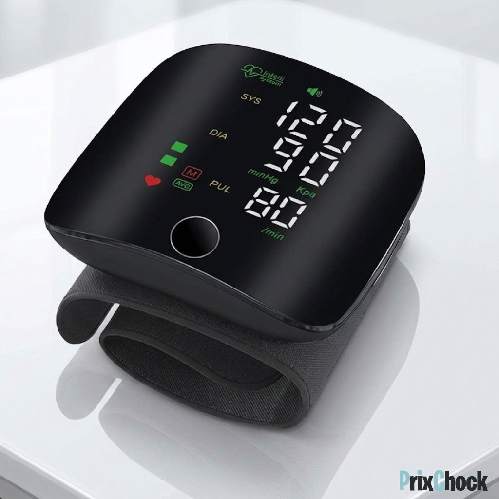 Tensiomètre Électronique de Poignet Rechargeable