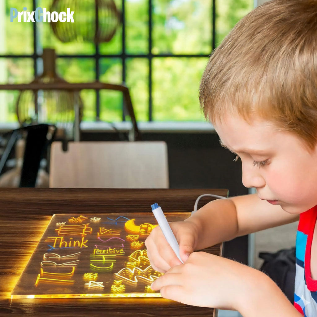 Tableau LED Transparent– Notes & Messages Lumineux