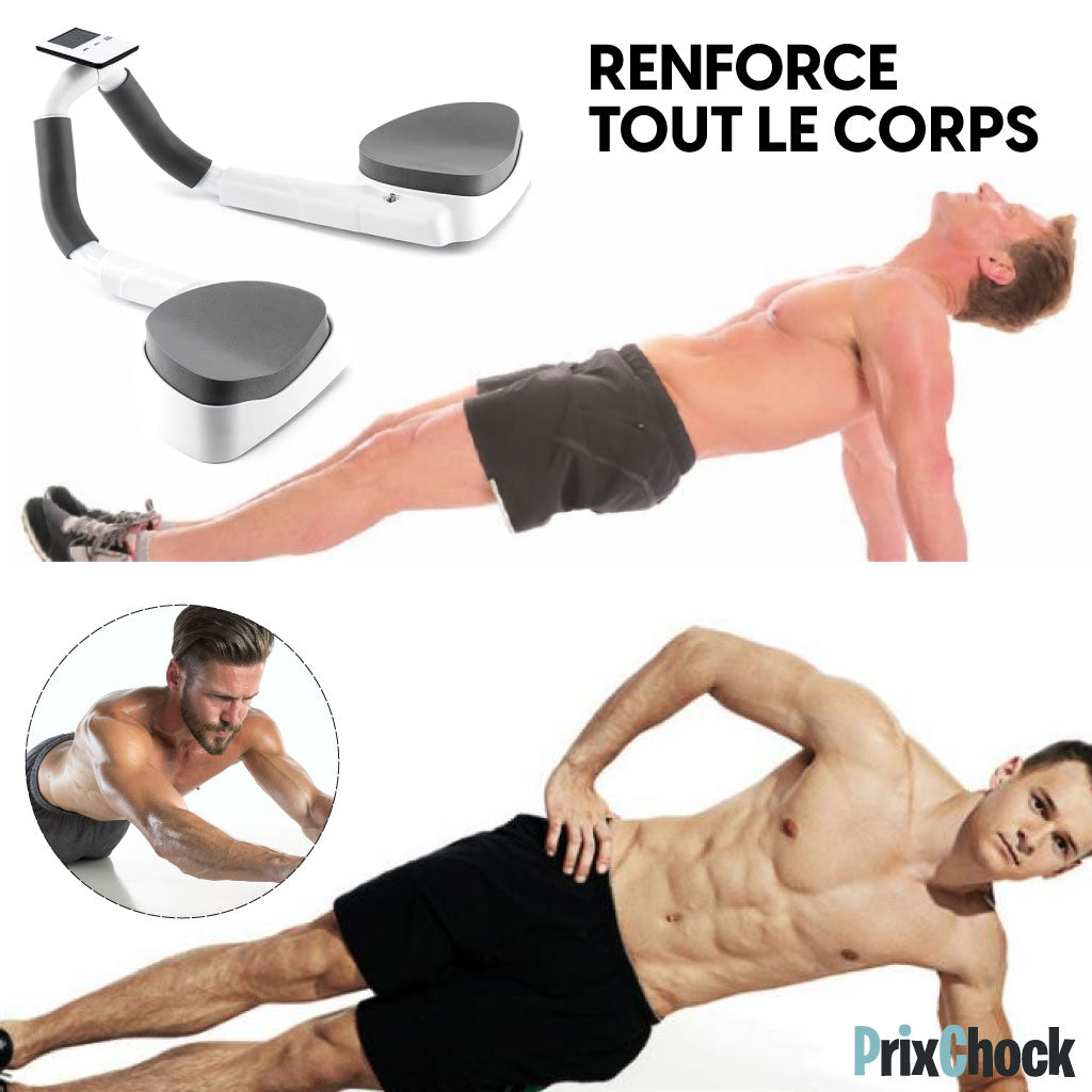 Planche d’Entraînement avec Minuterie – Challenge Ton Corps, Suis Tes Résultats !
