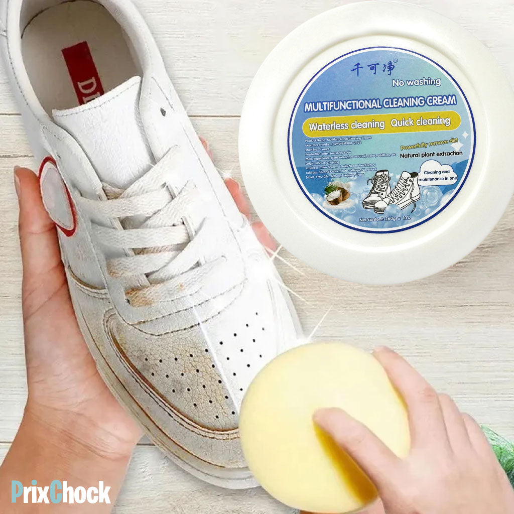 Crème Nettoyante Instantanée Pour Tâches De Chaussures – Pour Des Chaussures Comme Neuves