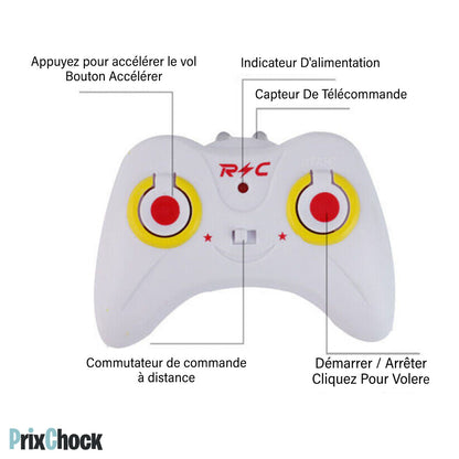 Hélicoptère Télécommandé – Jouet Volant Amusant