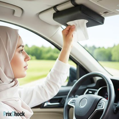 Distributeur de Mouchoirs pour Voiture – Accès Rapide & Design Élégant