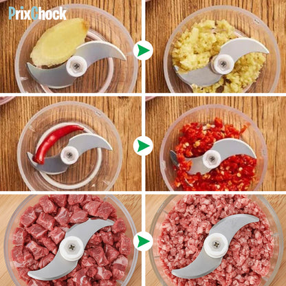 Hachoir Multifonction Rechargeable – Compact, Puissant et Prêt à Tout