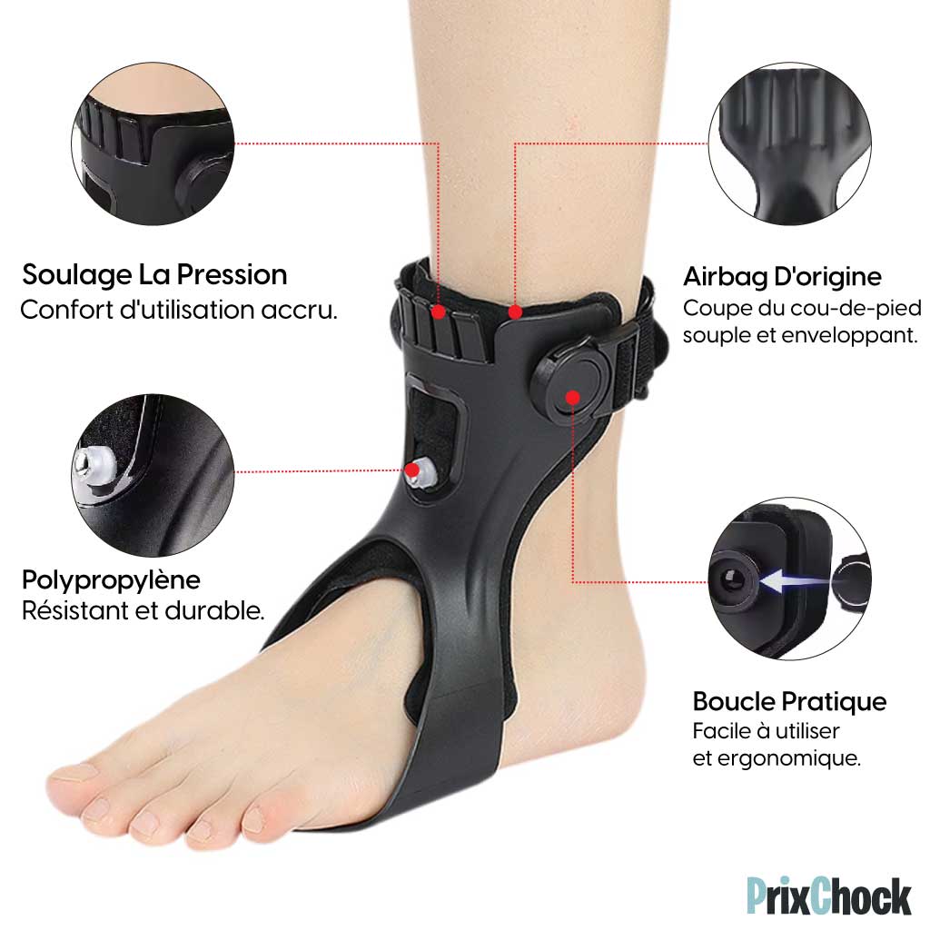 Releveur de Pied AFO – Maintien du Pied & de la Cheville