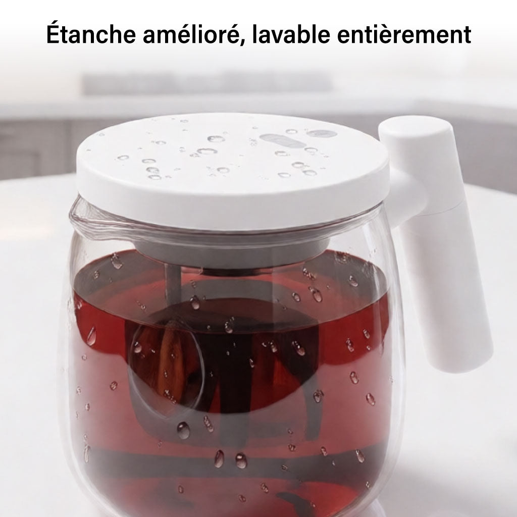 Verre Mélangeur Électrique Magnétique – Mélange Automatique Sans Cuillère