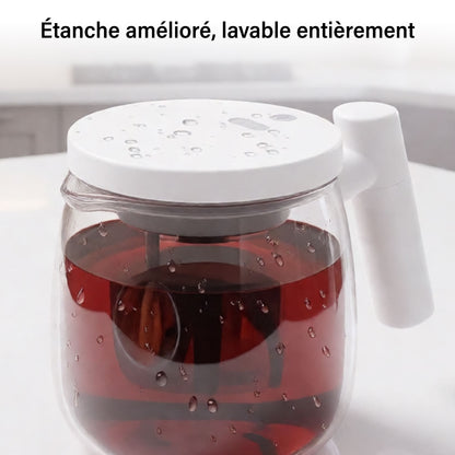 Verre Mélangeur Électrique Magnétique – Mélange Automatique Sans Cuillère