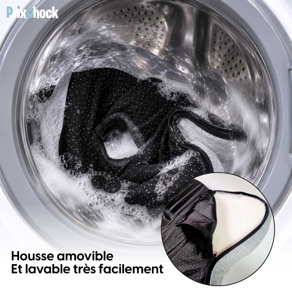Coussin Confort 2-en-1 – Soutien Dos & Coccyx