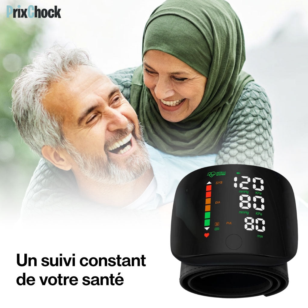 Tensiomètre Électronique de Poignet Rechargeable