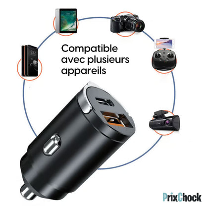 Chargeur De Voiture À Charge Rapide 100w Multi-compatible