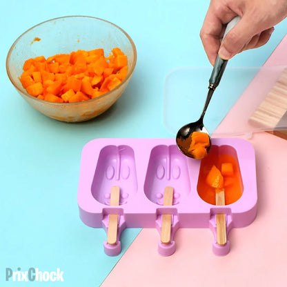 Kit Moules à Glace Réutilisables – Créez Vos Propres Glaces Maison !