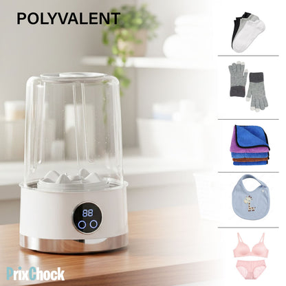 Mini Machine à Laver Intelligente Sans Fil – Compacte, Pratique & Efficace