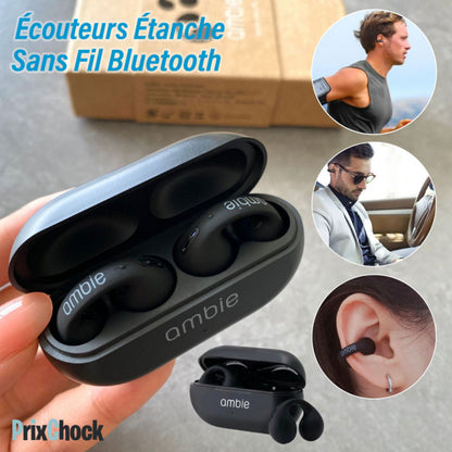 Écouteurs Étanche Sans Fil Bluetooth Avec Microphone Compatible Intégré