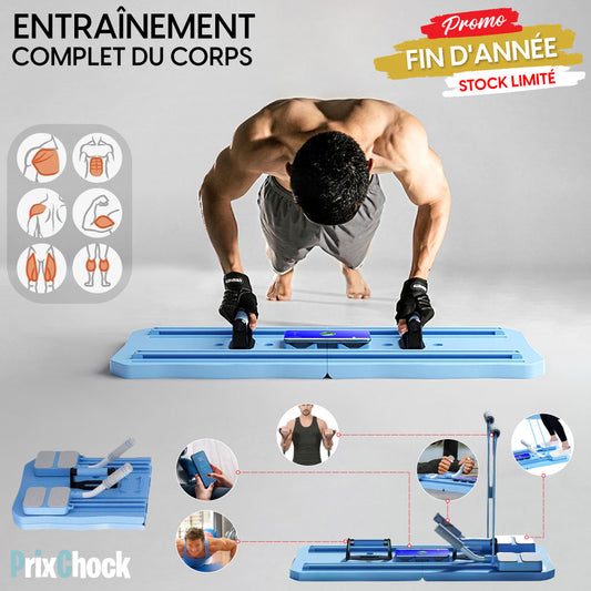 Planche D'exercice Abdos Multifonctionnelle - Pilates & Gym À Domicile Pour Un Entraînement Complet