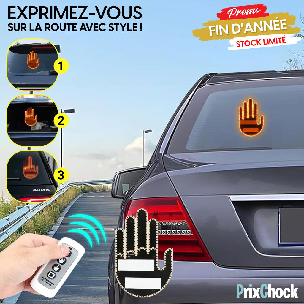 Lampe De Voiture À Gestes Led Avec Télécommande – Exprimez-vous Sur La Route Avec Style !