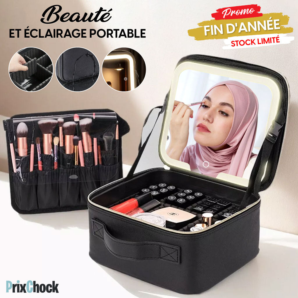 Trousse À Maquillage Led Intelligente – Élégance Et Organisation Au Quotidien