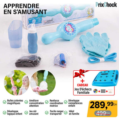 Jeu Élastique Éducatif – Expériences et Interaction Parent-Enfant