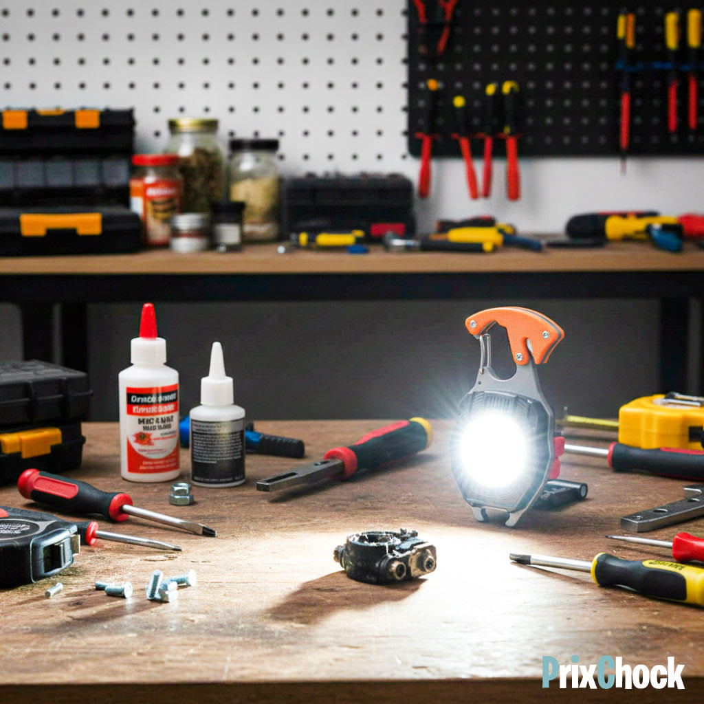 Mini Lampe Portable Multifonctionnel – Éclairage Compact Et Outils Intégrés
