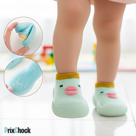 Chaussures Enfants Design Canard 3d – Amusantes Et Antidérapantes !