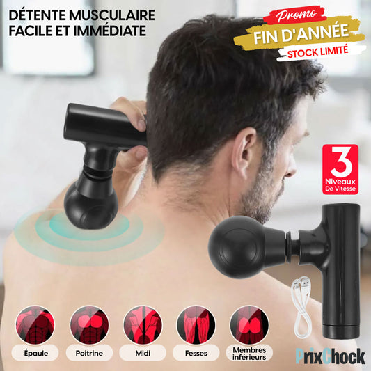 Pistolet De Massage Portable : La Détente Toujours À Portée De Main